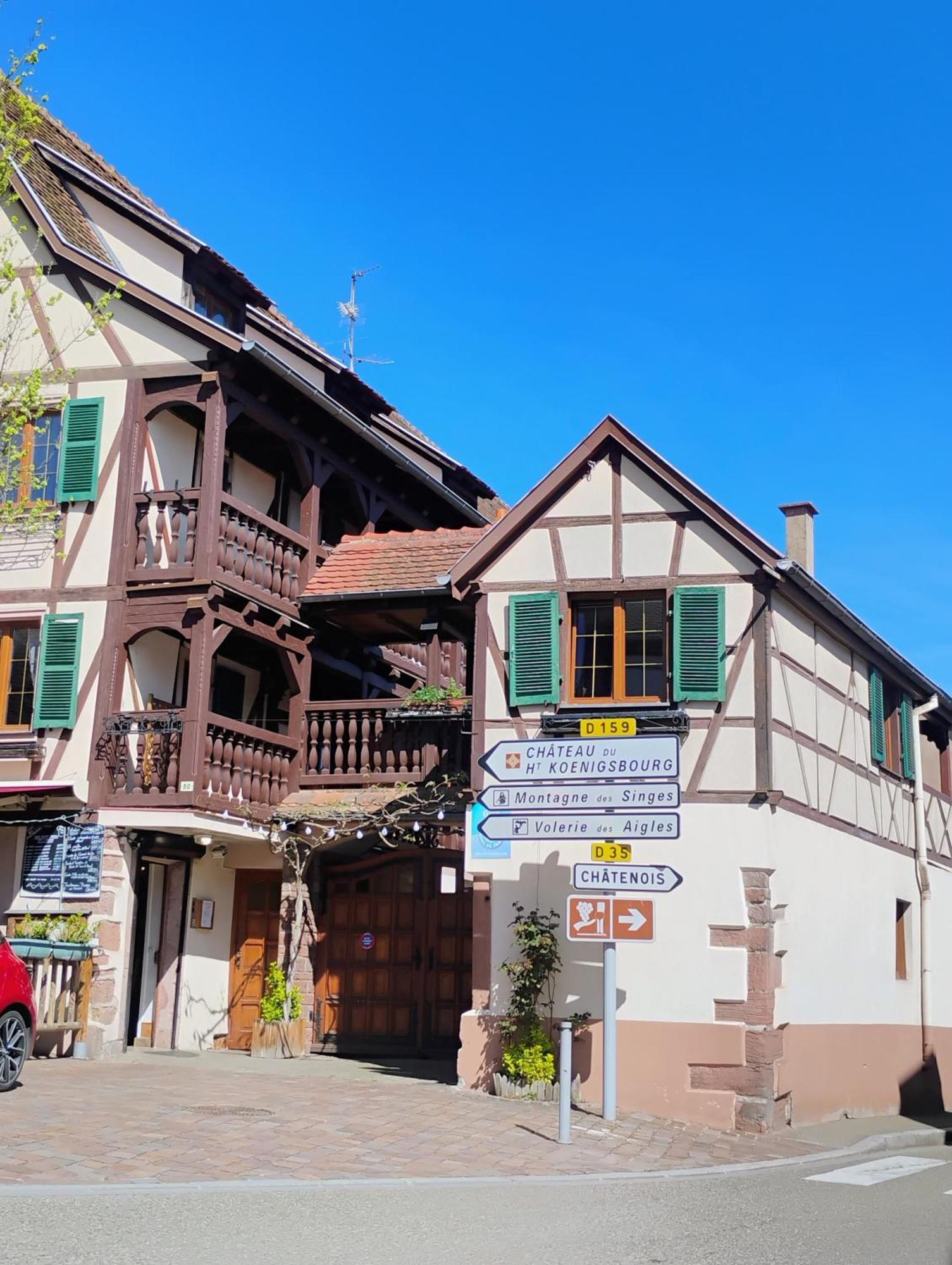 Gite Le Marronnier - Au Calme - Parking & Terrasse - Pres De Colmar Et Riquewihr - Route Des Vins Châtenois エクステリア 写真